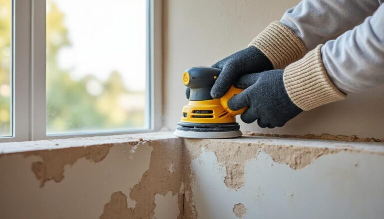 découvrez comment utiliser correctement une ponceuse électroportative pour éviter d'endommager vos murs et obtenir une finition parfaite.