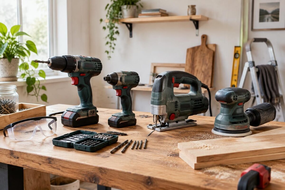 perceuse, visseuse, ponceuse… découvrez quels outils électroportatifs sont vraiment utiles chez vous et comment choisir l’essentiel.